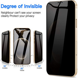 Protecteurs d'Ã©cran de confidentialitÃ© pour iPhone, verre de protection anti-espion, iPhone 13 12 Pro Max 11 Pro XS MAX Poly X SE 2020 Mini 7 8 14 Plus, 1-5 piÃ¨ces small picture n° 4