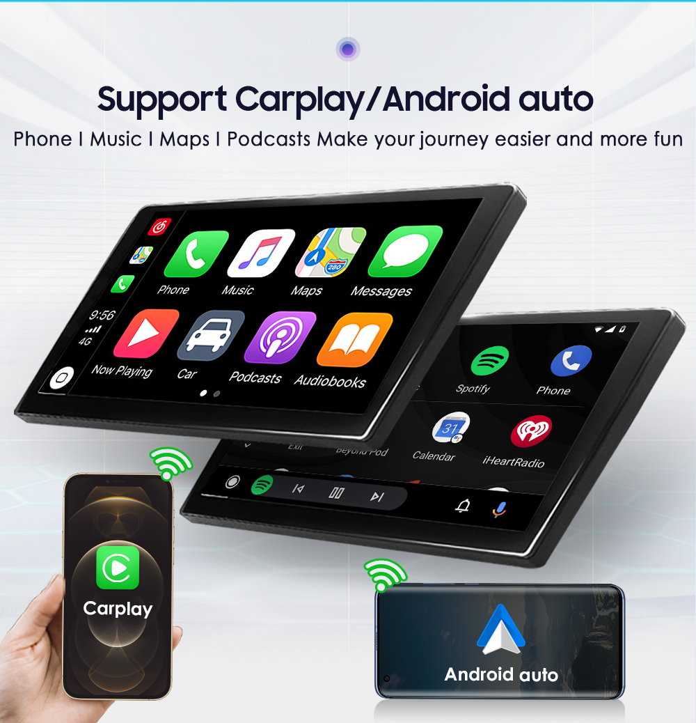 Autoradio avec Ã©cran Carplay de 10.33 pouces, Android 12, 4G, GPS, 2 Din, RDS, pour Ford Focus 2 3 Mk2 Mk3 2004 2005 -2011 n° 4