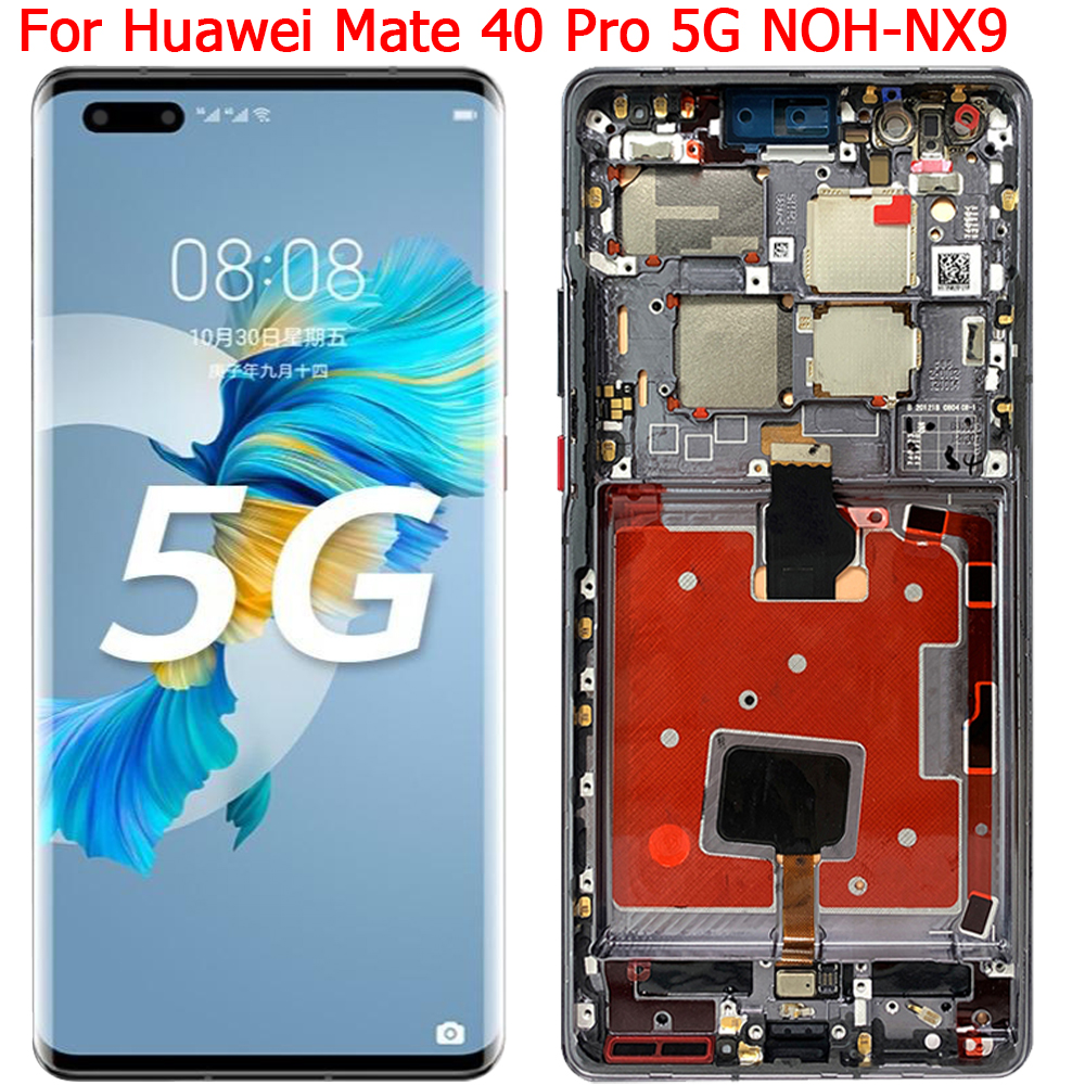 Ã‰cran tactile LCD d'origine pour Huawei Mate 40 Pro avec cadre 6.76 , Ã©cran NOH-AN00 NOH-NX9 Mate40 Pro 5G n° 1