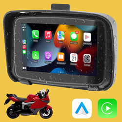 Ã‰cran Carplay Ã©tanche pour moto, navigation GPS portable, sans fil, Android Auto IPX7, Apple, 5 pouces small picture n° 1