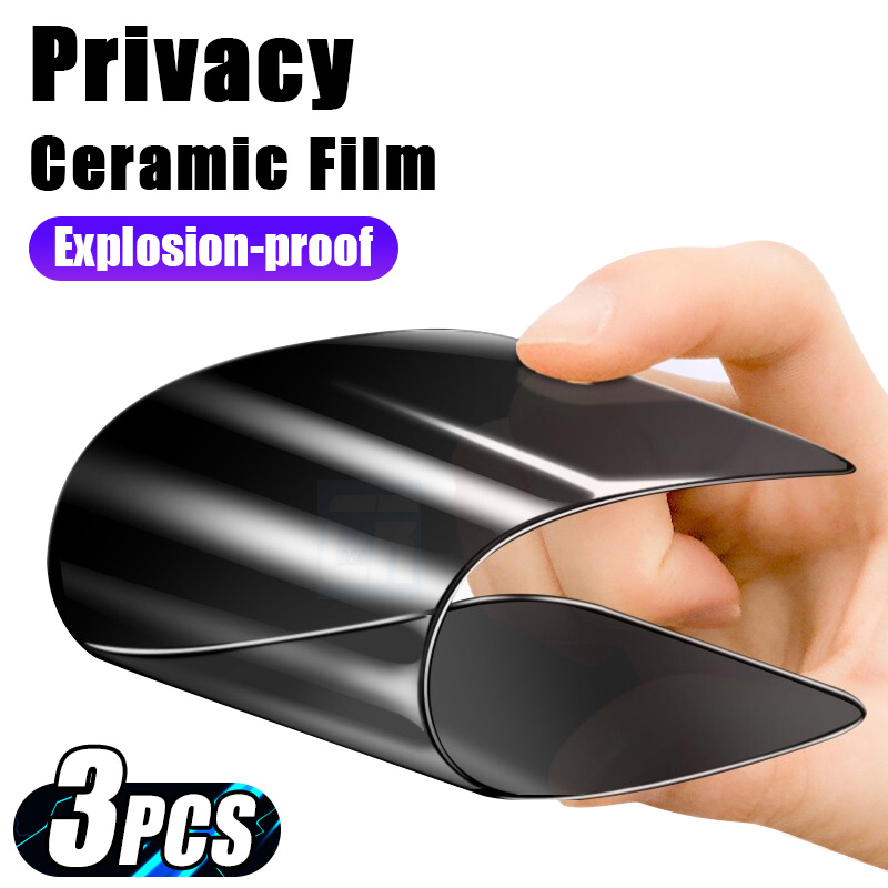 Film de confidentialitÃ© en cÃ©ramique souple pour Oppo, protecteurs d'Ã©cran, A9 A5 2020 A52 A72 A92 A53S A73 A93 A54 A74 A94 A55 A95 Reno Z 2Z 2F, 1-3 piÃ¨ces n° 1