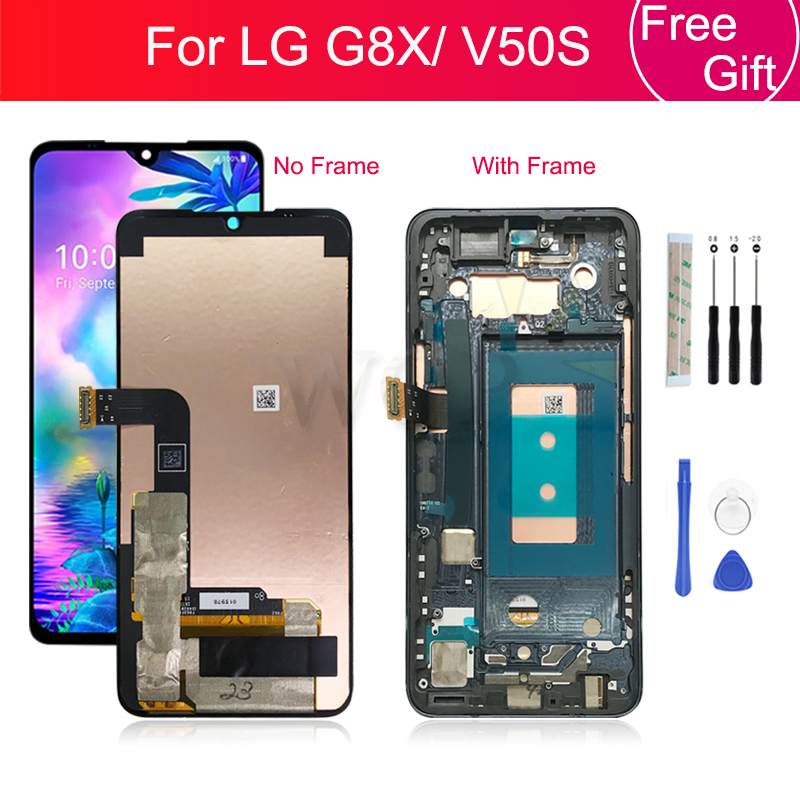 Original pour LG G8X ThinQ LCD Ã©cran tactile numÃ©riseur assemblÃ©e avec affichage de cadre pour LG V50S LCD LLMG850EMW remplacement n° 1