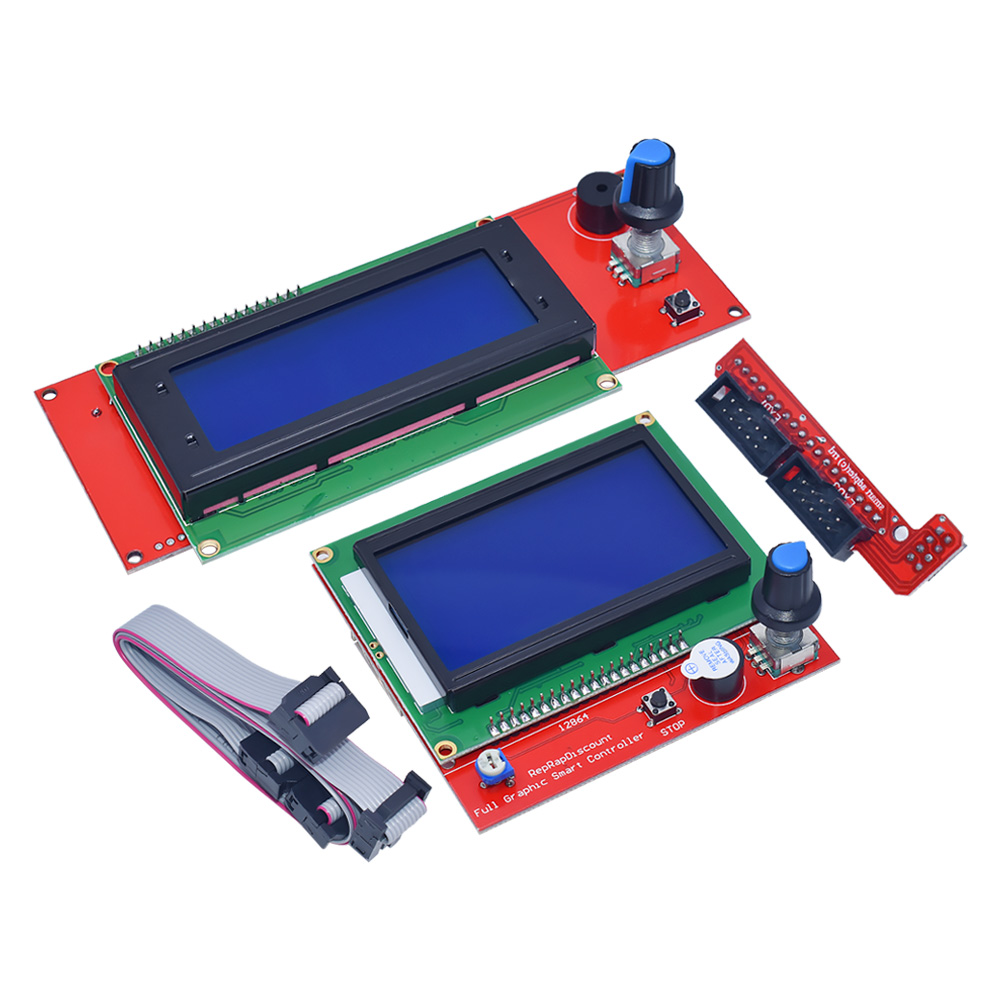 Panneau de commande LCD pour imprimante 3D RepRap Mendel, contrÃ´leur intelligent, affichage compatible avec les rampes 2004, rampes 12864, rampes 1.4, 1.5, 1.6 n° 3