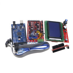 Kit pour imprimante 3D Reprap MendelPrusa, 1 piÃ¨ce, contrÃ´leur 2560 + rampes 1.4, Mega 12864 R3 Mega2560 REV3 small picture n° 2