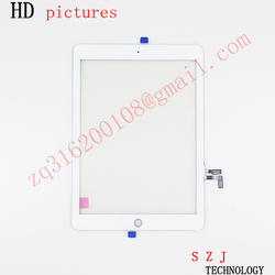 Ã‰cran tactile de remplacement pour iPad Air 1, sans bouton d'accueil, en verre avant, pour modÃ¨les 5, A1474, A1475, A1476 small picture n° 2