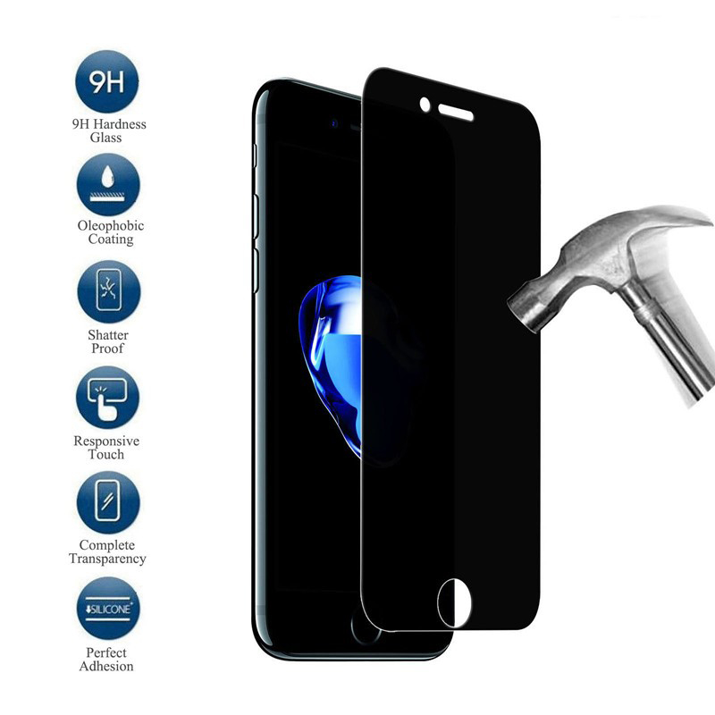 Protecteur d'Ã©cran anti-espion pour iPhone, verre de confidentialitÃ© pour iPhone 12, 11, 7 Pro Max, Mini, X, Poly, XS, SE, 8, 5, 6 S Max Plus, 9H, Guatemala n° 6