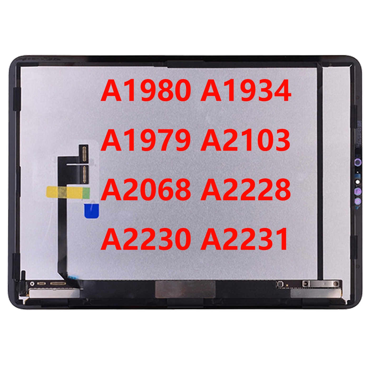 Ensemble Ã©cran tactile LCD Ori de remplacement, pour iPad Pro 11 Pro11 2018 A1934 A1979 A1980 A2103 2020 A2228 A2230 A2231 n° 2