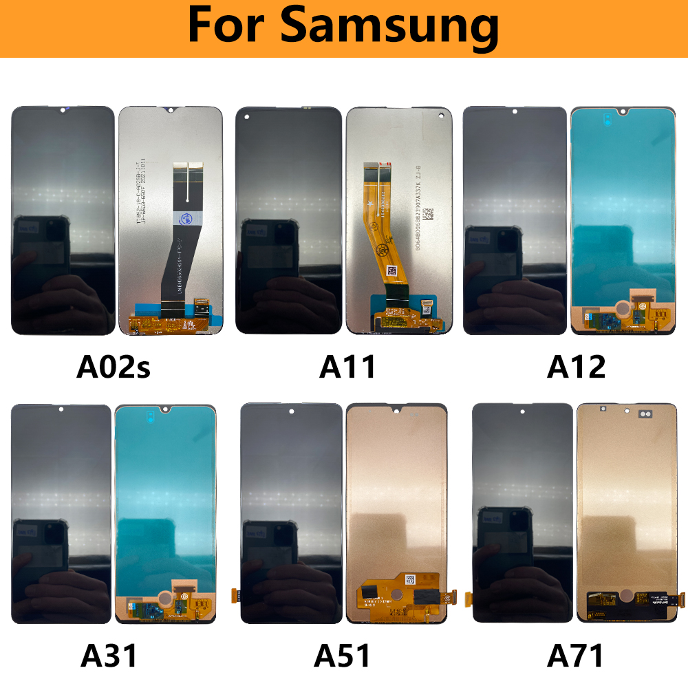 Ã‰cran tactile LCD de remplacement, pour Samsung A01 A02 A02S A11 A12 A31 A51 A71, nouveau n° 2