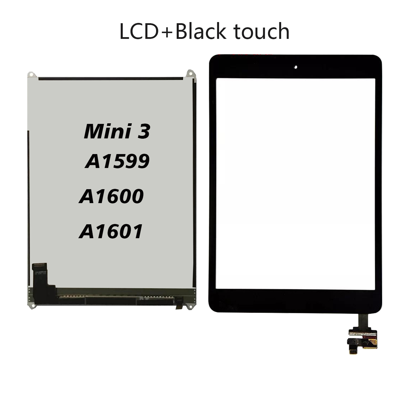 Ã‰cran tactile LCD pour Apple iPad, testÃ©, modÃ¨les Mini1, Mini2, Mini3, A1432, A1454, A1455, A1489, A1490, A1491, A1600, A1601, Mini 1, 2, 3 n° 5