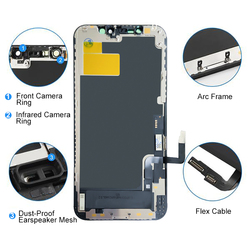 Ensemble Ã©cran tactile LCD 3D, Incell, pour iPhone 11, 12 Pro Max, 100% testÃ© small picture n° 4