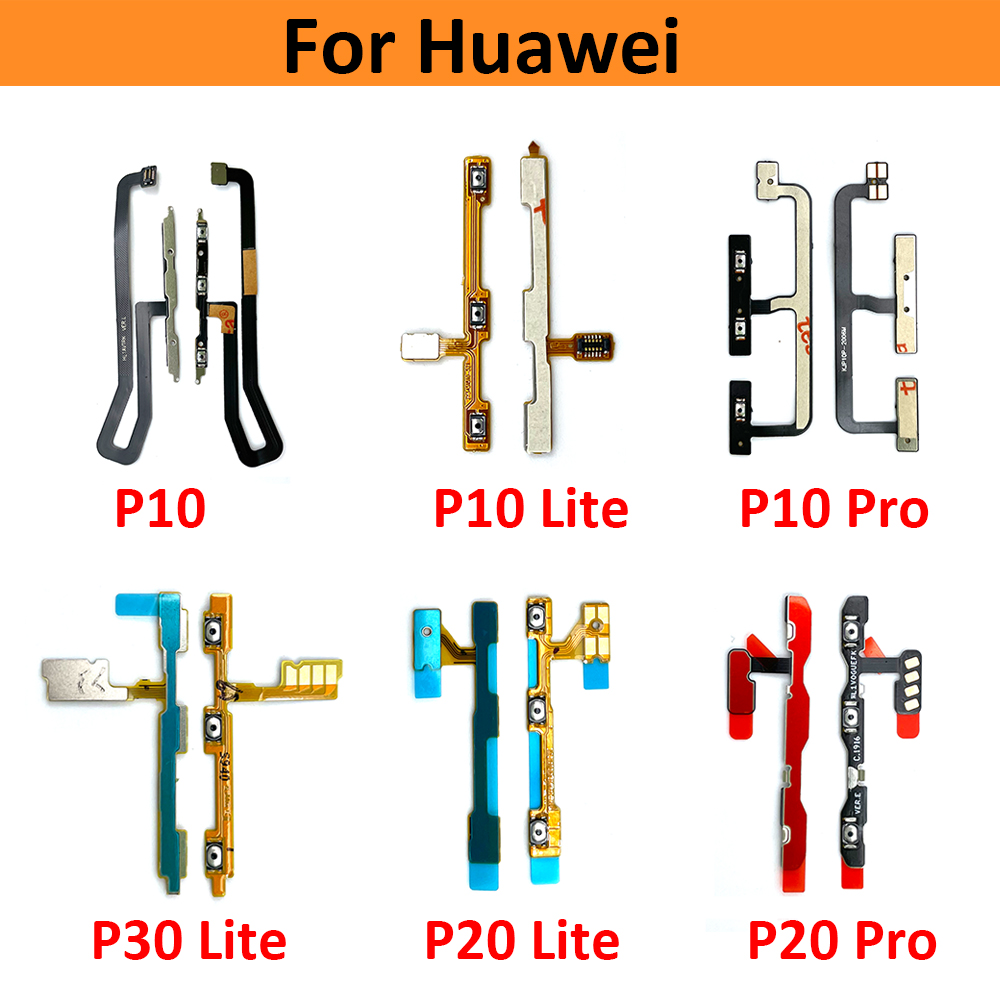 Bouton latÃ©ral de remplacement pour Huawei P9 Plus, P10 Lite, P20 Pro, P30, P40 Lite E, P40 Lite, 5G n° 2