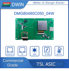 Dwin-Ã‰cran tactile Ardu37, RS232, TTL, IHM grand public, Ã©cran ESP32, technologie LCD, moniteur intelligent UART TFT, offre spÃ©ciale, 5 pouces, 800x480 small picture n° 2