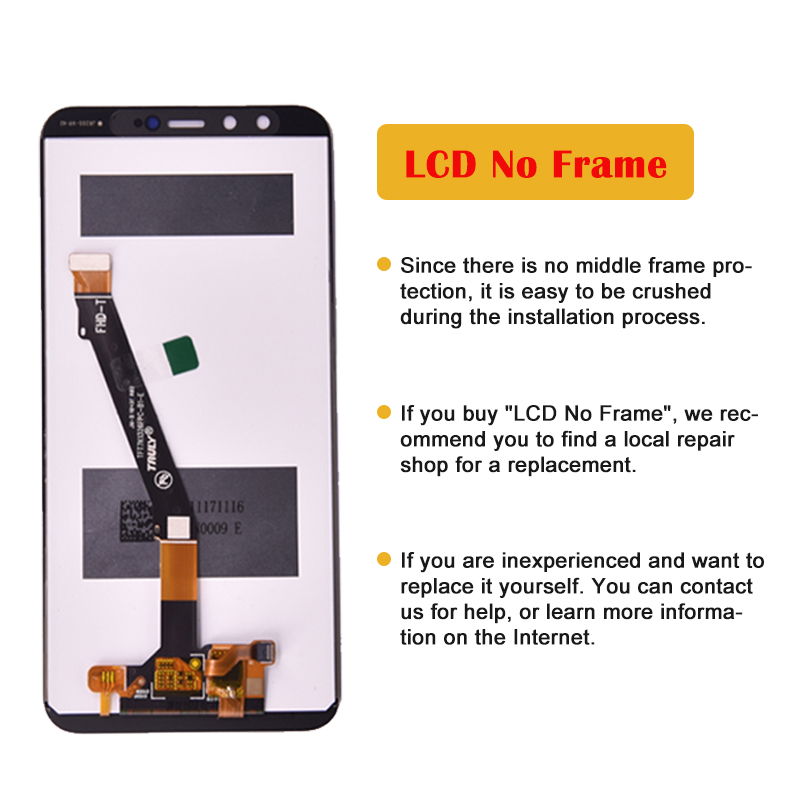 Ã‰cran pour Huawei Honor 9 Lite Ã©cran LCD avec cadre Ã©cran tactile assemblage Honor 9 Lite LLD-L31/L21/L11/AL0 remplacement d'Ã©cran n° 3