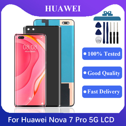 Original Amoled Pour Huawei Nova 7 Pro 5G JER-AN10 JER-AN20 LCD Ã‰cran Tactile Digitizer Panneau AssemblÃ©e Remplacement small picture n° 1