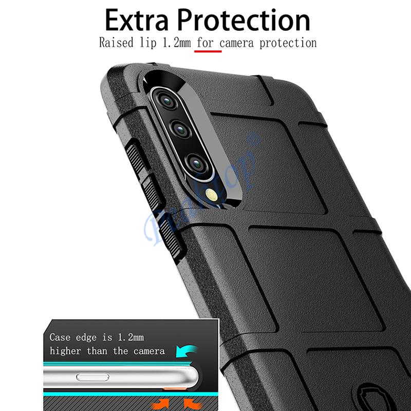 Coque de protection antichoc en silicone souple, Ã©tui robuste pour Huawei P20 Lite P30 Pro Mate 20 Lite 10 Honor 8X Y9 n° 2