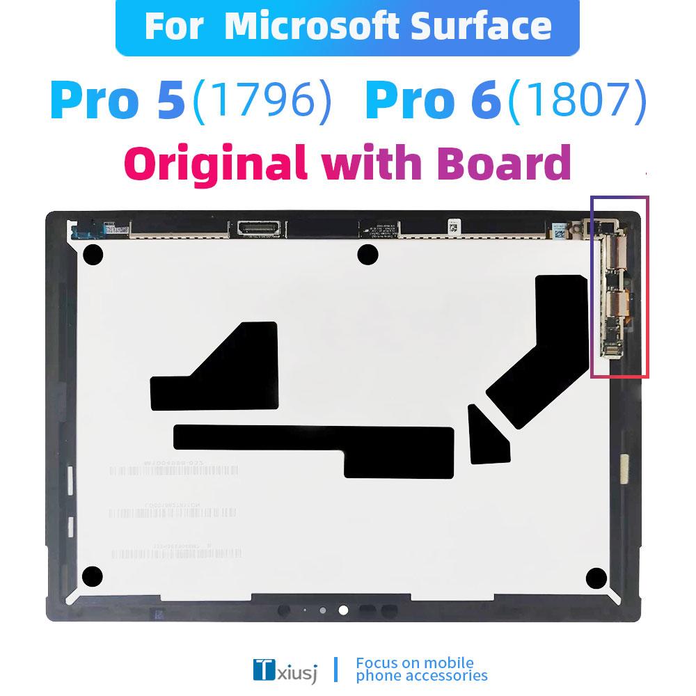 Outils d'assemblage de HÃ©bergements eur d'Ã©cran tactile d'affichage Ã  cristaux liquides, petite carte, Microsoft Surface Pro 5 12.3, 1796 pouces, LP123WQ1 n° 3