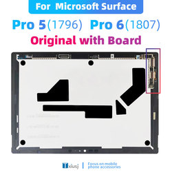 Outils d'assemblage de HÃ©bergements eur d'Ã©cran tactile d'affichage Ã  cristaux liquides, petite carte, Microsoft Surface Pro 5 12.3, 1796 pouces, LP123WQ1 small picture n° 3