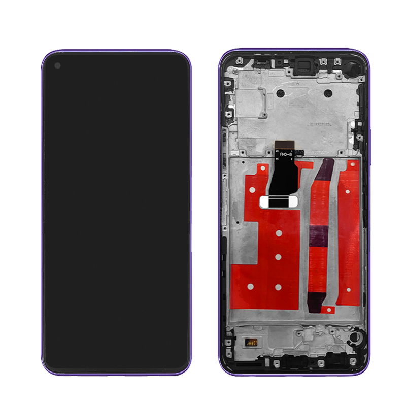 NumÃ©riseur d'Ã©cran tactile d'affichage Ã  cristaux liquides pour Huawei P40 Lite 5G, Honor 30S, affichage CDY-AN90 Nova 7 SE, assemblage avec des outils, 1PC, 6.5 pouces n° 4