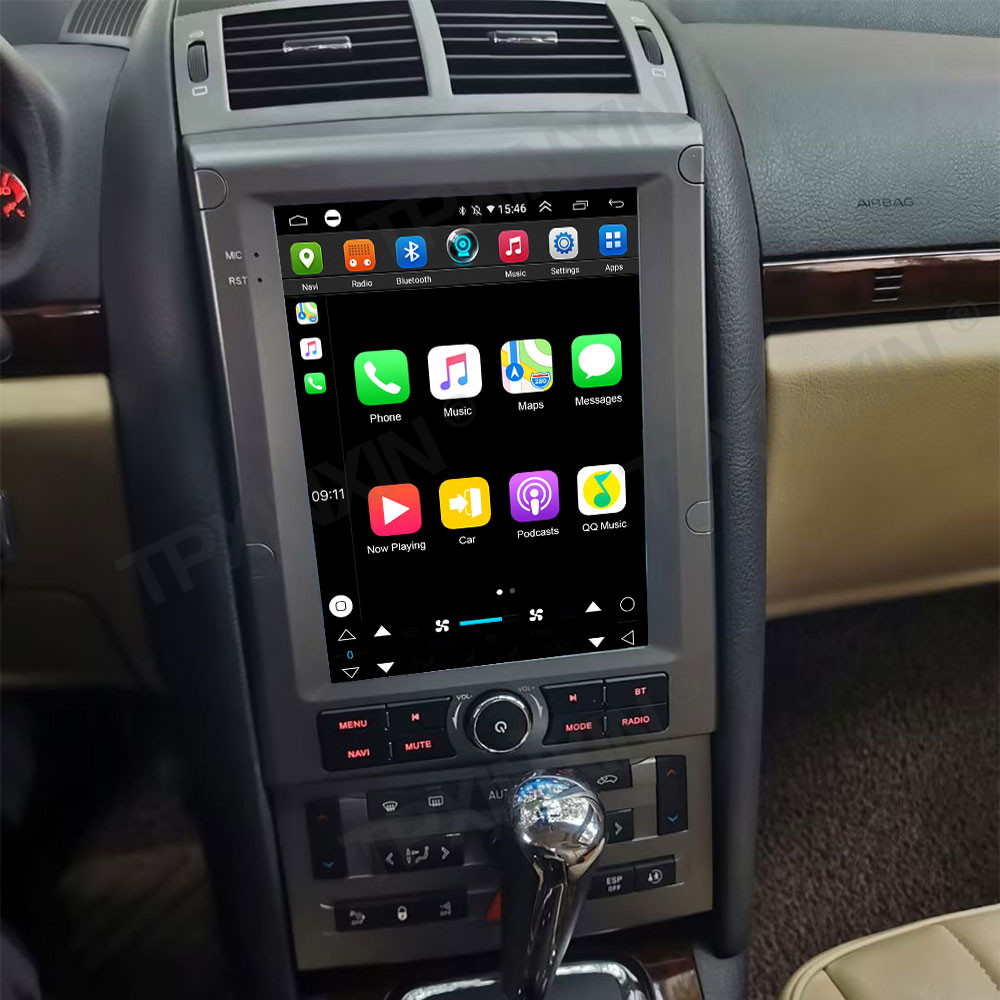 Autoradio Android de 9.7 Pouces avec Navigation GPS et Ã‰cran IPS, Lecteur DVD, Enregistreur Cassette, Limitation Radio, pour Voiture KIT 407, 2004 - 2010 n° 1