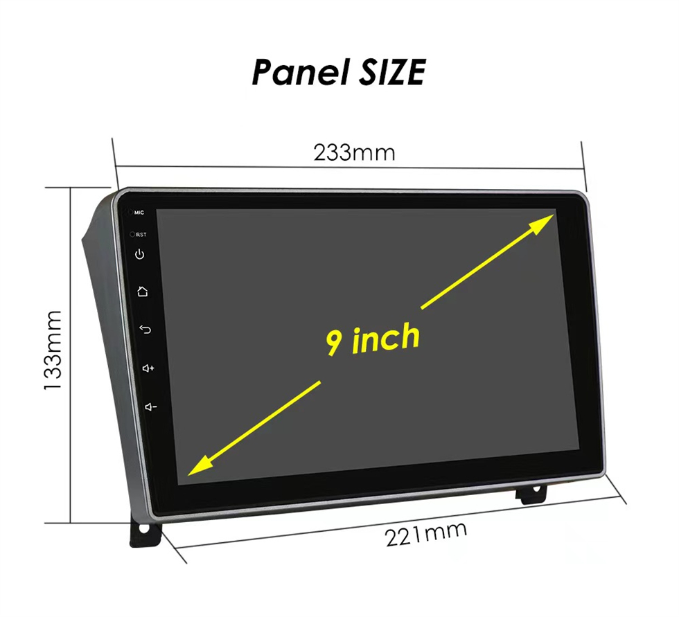 Autoradio Android 13, Navigation, Lecteur VidÃ©o, UnitÃ© Centrale Carplay, StÃ©rÃ©o, Limitation, pour Voiture KIT 407 (2004-2011) n° 5