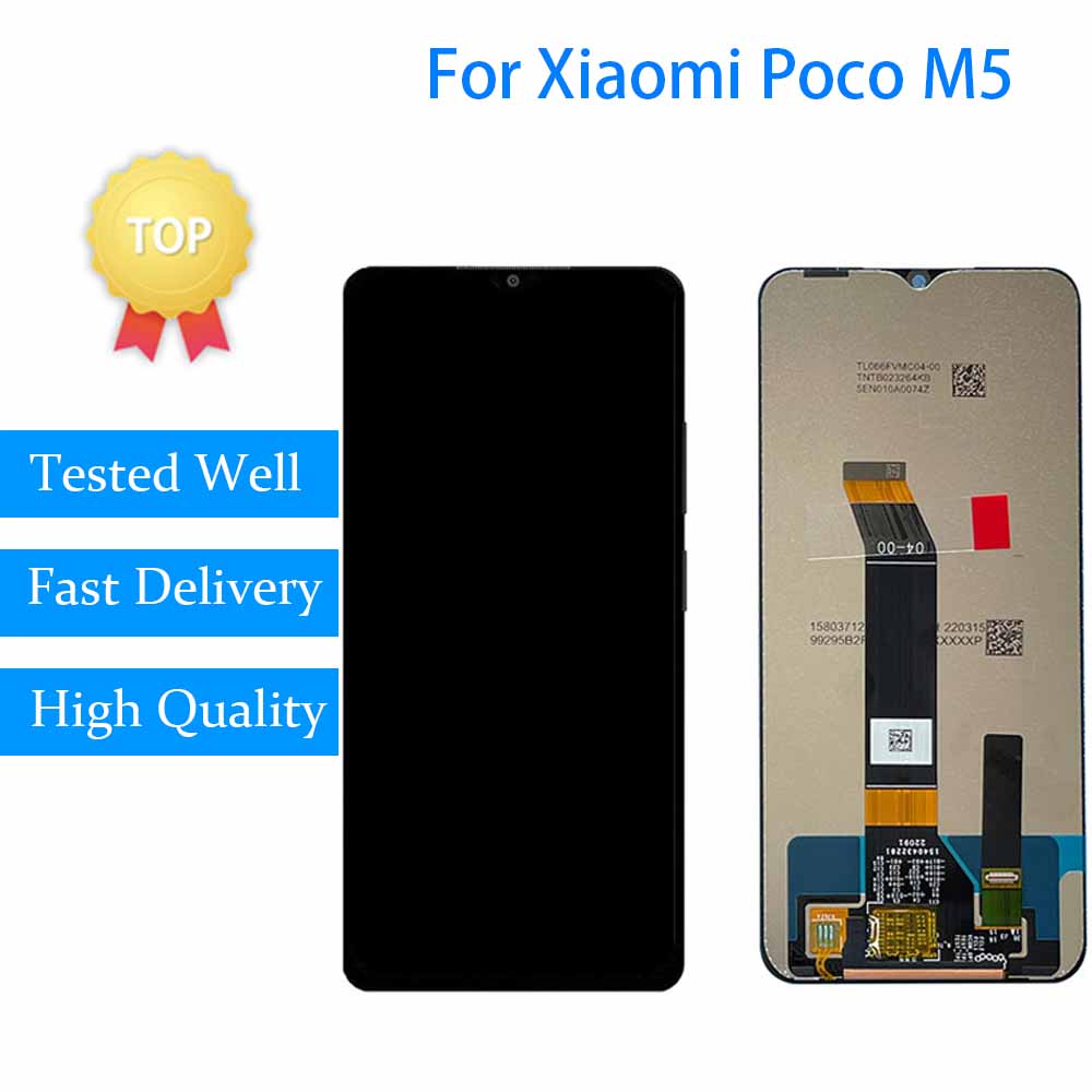 Ensemble écran tactile LCD de remplacement, 6.58 pouces, pour Xiaomi Pheads M5, PocoM5 22071219CG, original n° 1
