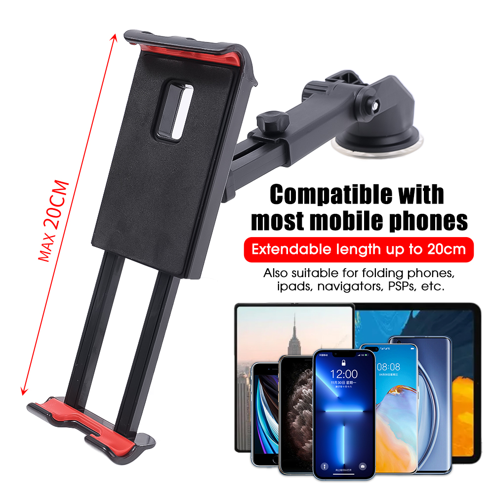 Support de tÃ©lÃ©phone Ã  ventouse pour voiture, pour Samsung Galaxy Z 4 3 Huawei Mate X iPhone iPad Mini n° 4