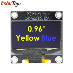 Ã‰cran oled blanc de 0.96 pouces pour Arduino, certifiÃ© ROHS, IIC, SSD1315, 128X64, I2C, SSD1306, 12864 small picture n° 3