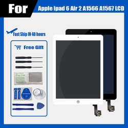 Ensemble écran tactile LCD de remplacement, 9.7 pouces, pour iPad 6 Air 2 A1567 A1566, avec outils, nouveauté