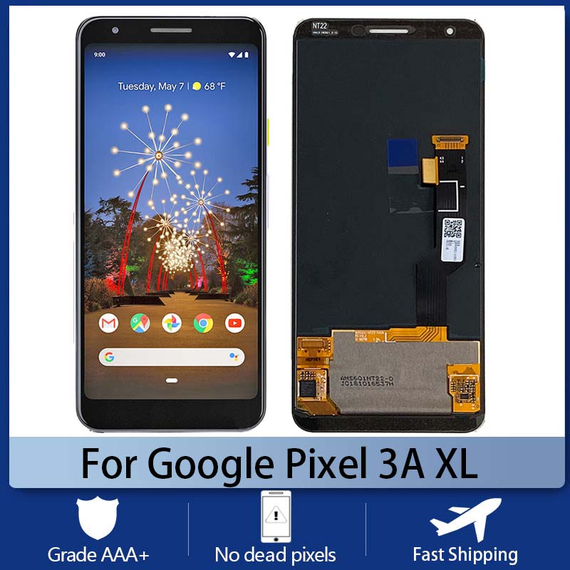 Ã‰cran tactile LCD pour tÃ©lÃ©phone portable, pour Google Pixel 2 3 3A 4 XL 5A snap7A 5 6 7 Pro Tela, original n° 4