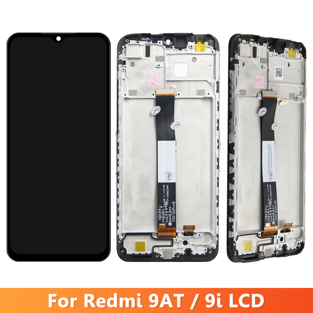 Ã‰cran tactile Lcd de remplacement, 6.53 pouces, avec chÃ¢ssis, pour Xiaomi Redmi 9AT n° 5