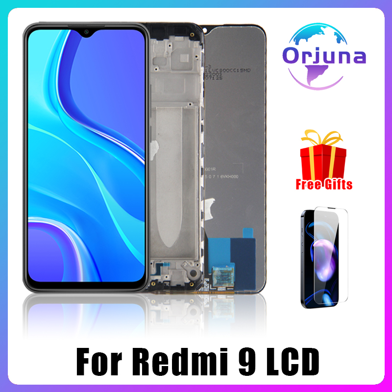 Ã‰cran Tactile LCD TFT avec ChÃ¢ssis, pour Xiaomi Redmi 9 M2004J19G M2004J19C, Original n° 1