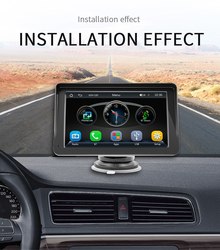 Lecteur vidÃ©o de limitation d'autoradio universel, Carplay sans fil, Android, Ã©cran tactile automatique, pare-soleil, 7 pouces, 5300 small picture n° 6