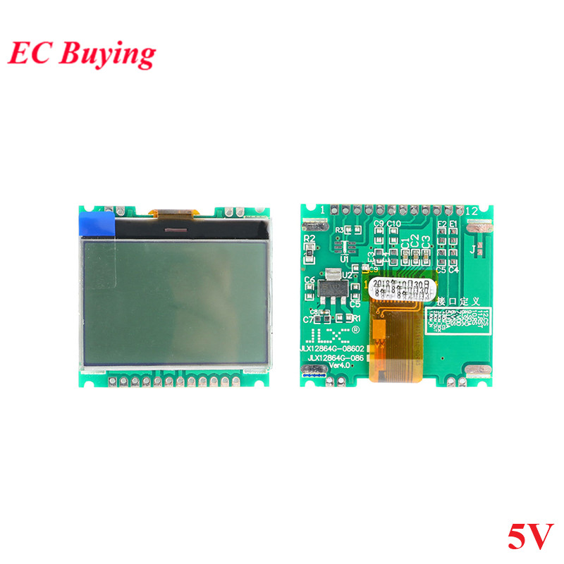 Agene64G-086-P-Panneau d'Ã©cran LCD COG 12864G, technologie de matrice de points, Ã©ventuelles I blanc, 12864x64, 128 V, 5V, UC1701X, 3.3 n° 3