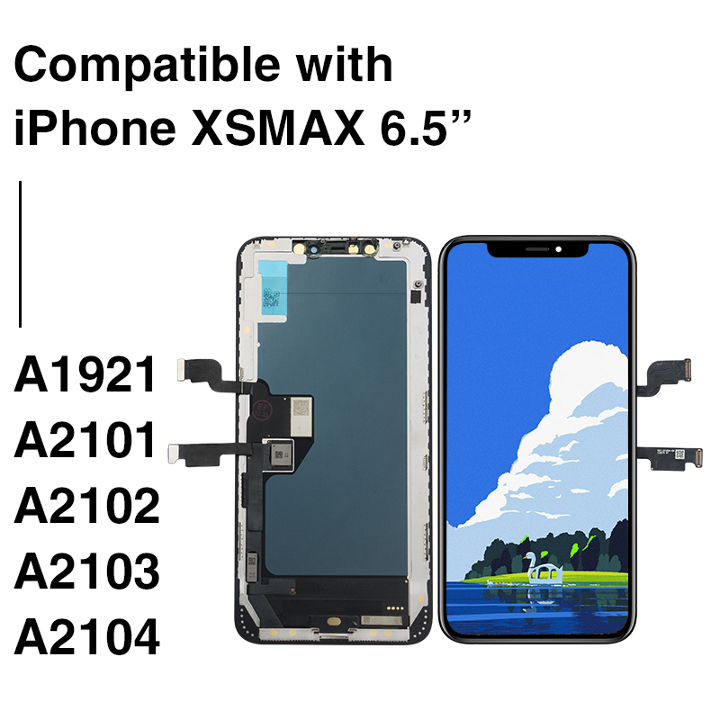 EFAITHFIX-Ensemble Ã©cran tactile LCD 3D de remplacement, 6.5 pouces, avec kit d'outils de rÃ©paration, pour iPhone XS MAX n° 2