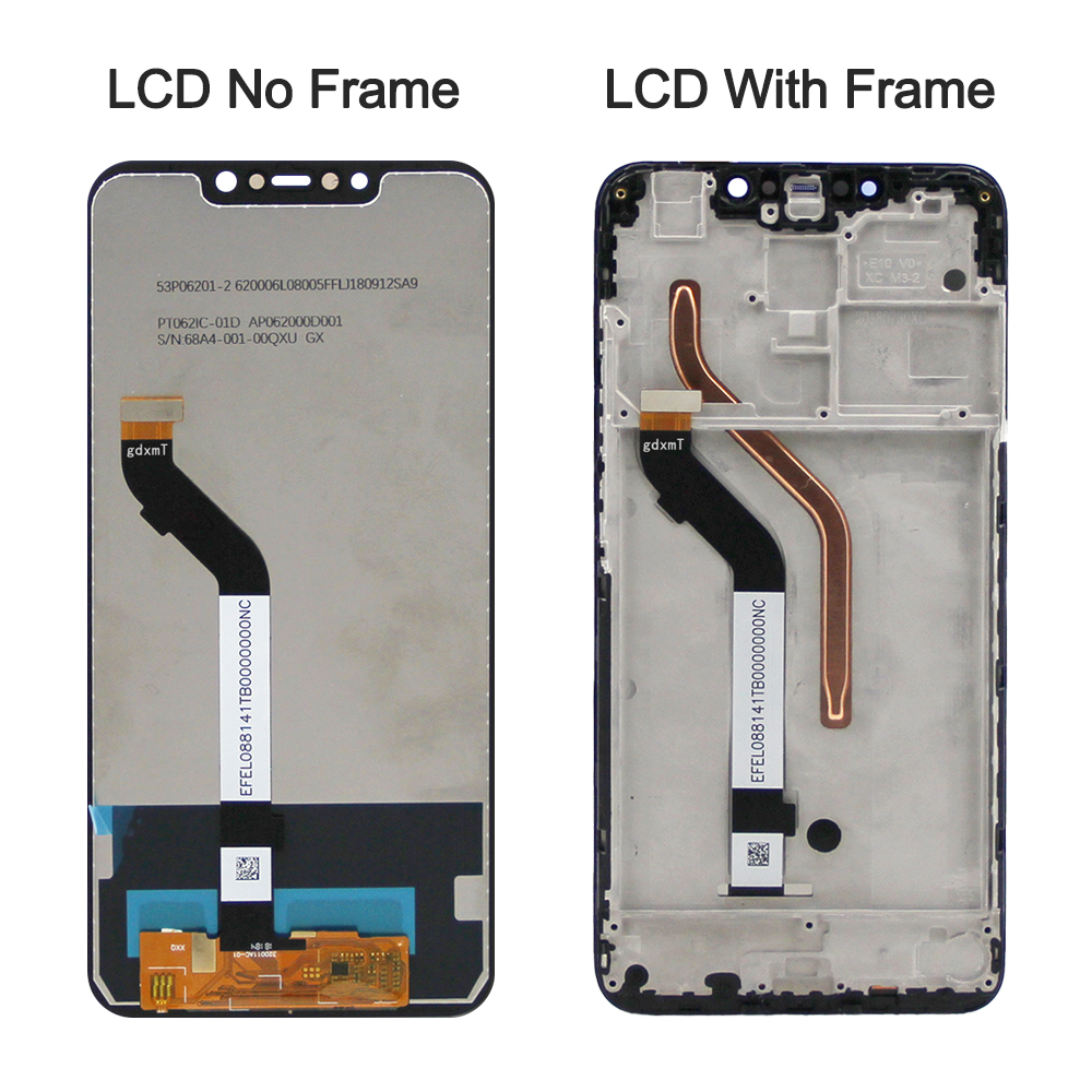 Ensemble Ã©cran tactile Lcd avec chÃ¢ssis, 6.18 pouces, pour Xiaomi Pocophone F1 M1805E10A, Original n° 3