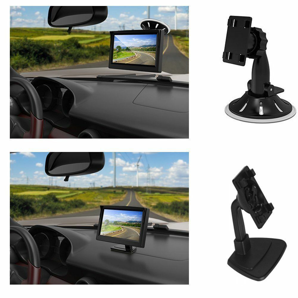 Moniteur de vue arriÃ¨re de voiture, Ã©cran LCD TFT, camÃ©ra de recul pour les barrage, document, 5 pouces n° 2