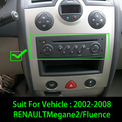 Panneau de commande de style OEM pour écran Android, Renault Megane 2 2002-2008, Renault Fluence, lecteur vidéo de voiture Plug to Play small picture n° 3