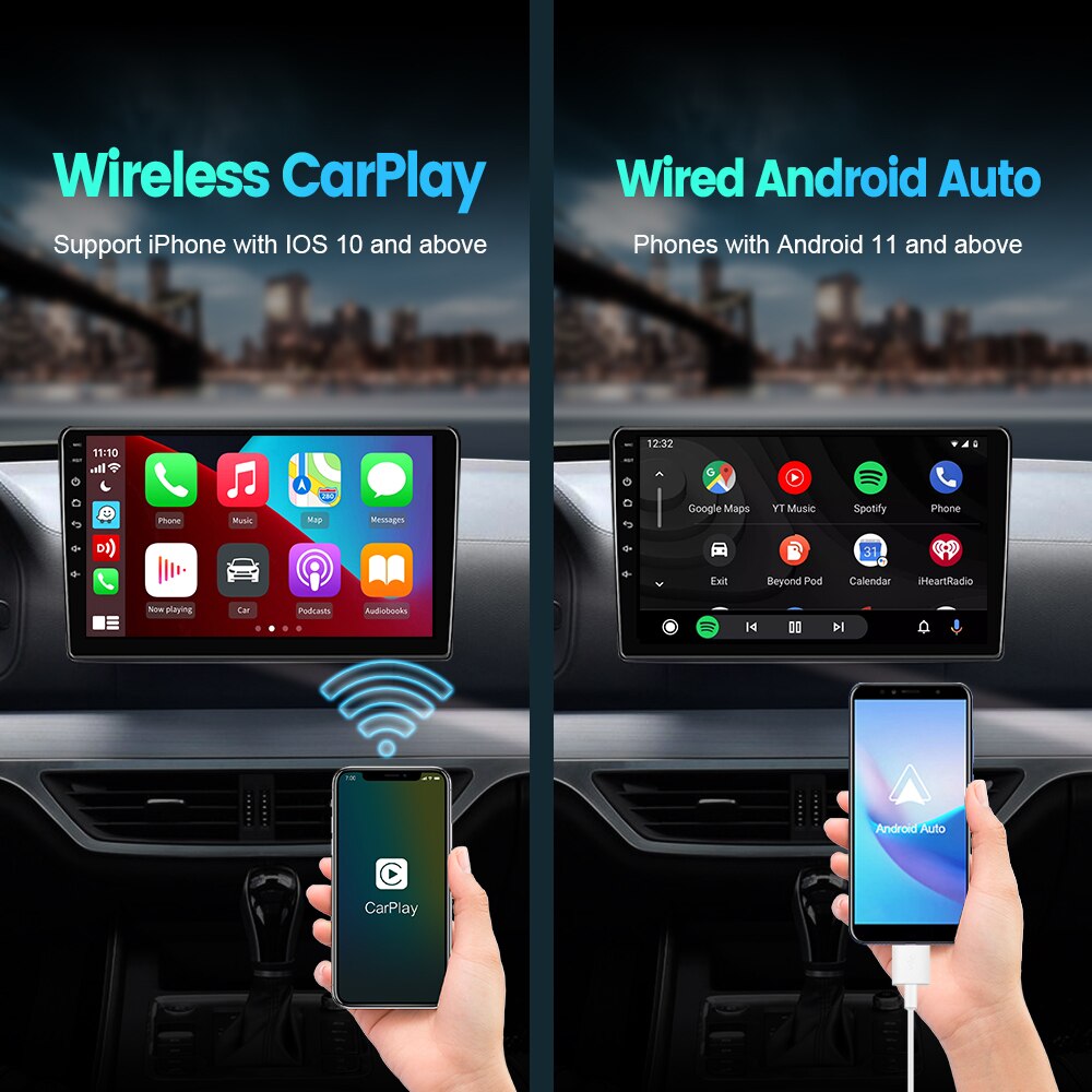 Dongle Carplay filaire Ã  sans fil, Mini AI Box, Auto, Toyota, Mazda, Audi, Mercedes, Kia, Nissan, BMW, Suzuki, Honda, Subaru, Ford, KIT n° 4