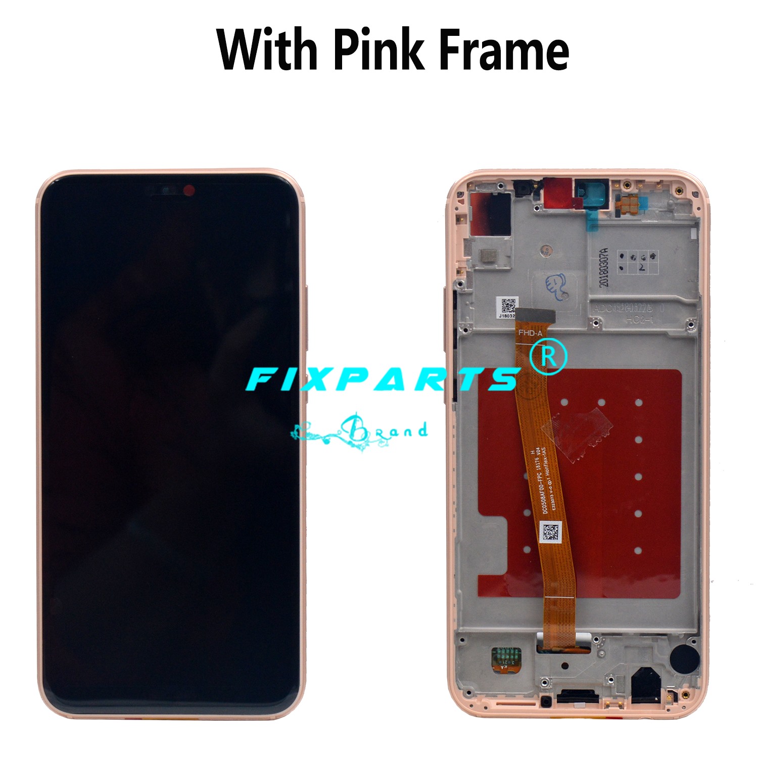 Haute QualitÃ© Pour Huawei P20 Lite LCD Ã‰cran Tactile Digister Assemblage ANE-LX1 ANE-LX2 Ã‰cran LCD Avec Cadre Et Couverture ArriÃ¨re n° 6