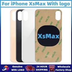 Panneau arriÃ¨re en verre pour iPhone XS Max, couvercle de batterie, piÃ¨ces de rechange, nouveau, haute qualitÃ©, avec logo, grand trou, camÃ©ra  Livraison rapide et gratuite 100% testÃ©e small picture n° 1