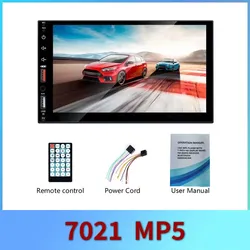 Acodo double USB 7 pouces Ã©cran capacitif Full Touch HD voiture MP5 lecteur USB Bluetooth TF carte Ã©cran tactile small picture n° 3