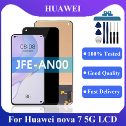 TFT 6.53 pouces pour Huawei Nova 7 5G LCD Ã©cran tactile HÃ©bergements eur d'Ã©cran pour JEF-AN00 JEF-NX9 JEF-AN20 remplacement small picture n° 1