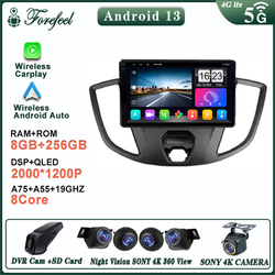 Autoradio Android 13 pour Ford ATIC 2015-2018, Ã‰cran de Moniteur, Auto 7862 QLED, Navigation, StÃ©rÃ©o, Lecteur VidÃ©o GPS, 2Din small picture n° 1