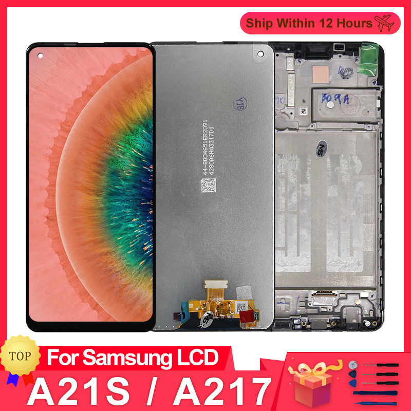 Ã‰cran LCD 6.5 pouces pour Samsung Galaxy A21S A217F A217, Ã©cran tactile HÃ©bergements eur pour Galaxy SM-A217F/DS A217H LCD piÃ¨ces de rechange n° 1