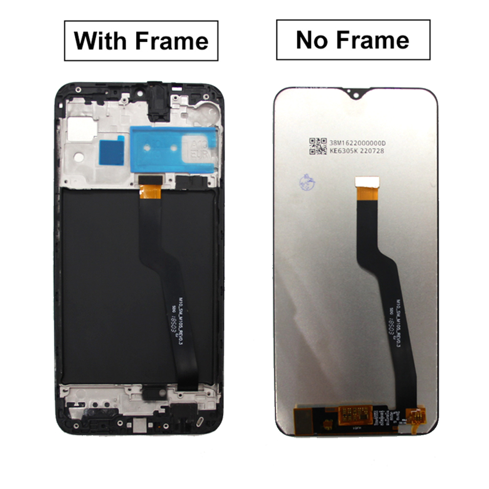 Ensemble Ã©cran tactile LCD AMOLED, avec chÃ¢ssis, pour Samsung Galaxy A10 A30S A40 A50 A505F Aaffair A71, original n° 3