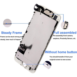 Ensemble complet d'Ã©cran LCD de remplacement avec camÃ©ra avant et rÃ©cepteur de tÃ©lÃ©phone, pour iPhone 7 8 Plus 6s 6plus 6splus small picture n° 5