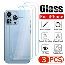 Film de protection d'Ã©cran en verre pour iPhone, verre arriÃ¨re pour iPhone 15, 14 Plus, 13, 12 Pro Max, Mini, Film de protection pour iPhone15, 15PM, 14 ProMax, Guatemala small picture n° 1