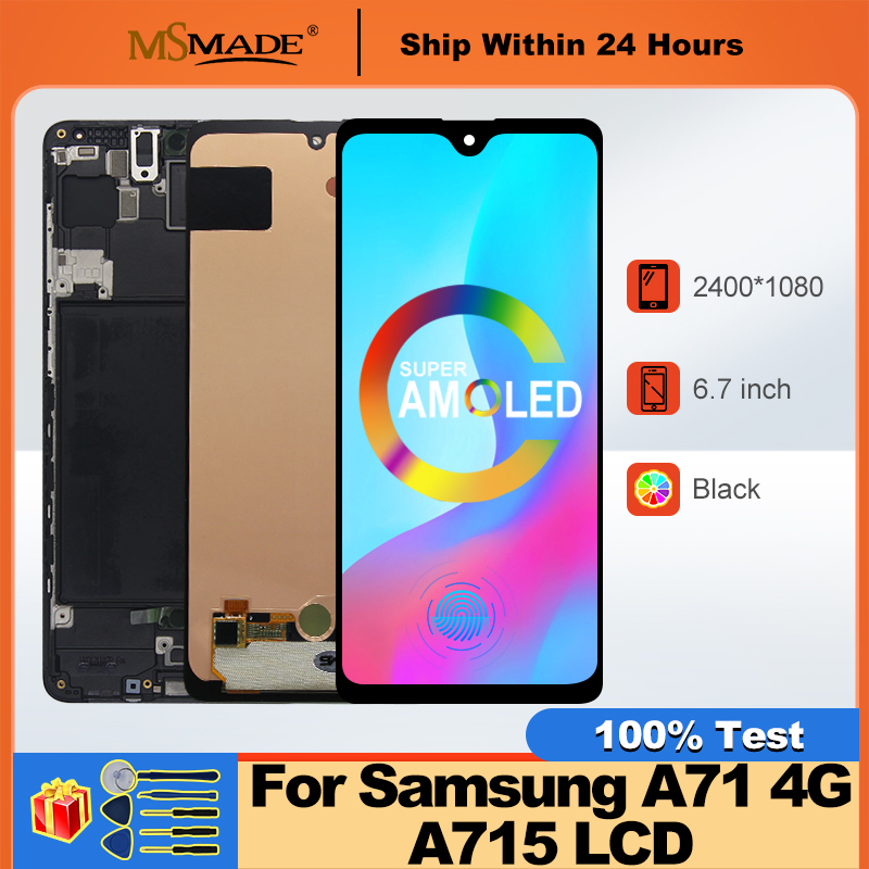 OLED pour Samsung Galaxy A71 4G LCD SM-A715F/DSN SM-A715F/DS Ã©cran tactile HÃ©bergements eur piÃ¨ces d'assemblage pour Samsung A715 LCD n° 1