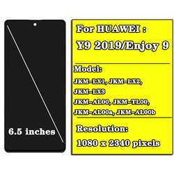 Ensemble Ã©cran tactile LCD, 6.5 pouces, pour Huawei Enjoy 9 Plus 2019 LX2 LX3 AL00 TL00 AL00a AL00b, Y9 JKM-LX1 small picture n° 3