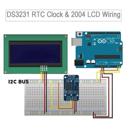 Hosp2004 + I2C LCD Display Tech, 20x4, rick, 2004A, HD44780, IIC, I2C, Adaptateur petsÃ©rie, Ã‰cran bleu et vert pour Ardu37 small picture n° 5